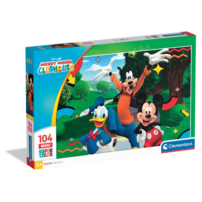 clementoni-puzzle-enfant-104-pi-ces-mickey-mouse-club-house-disney image 1