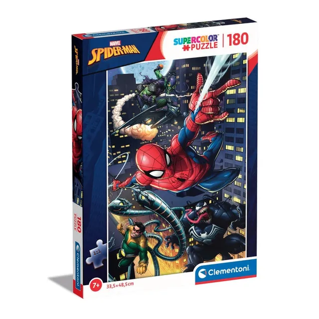 clementoni-puzzle-marvel-spider-man-180-pi-ces-48-5-x-33-5-cm image 1