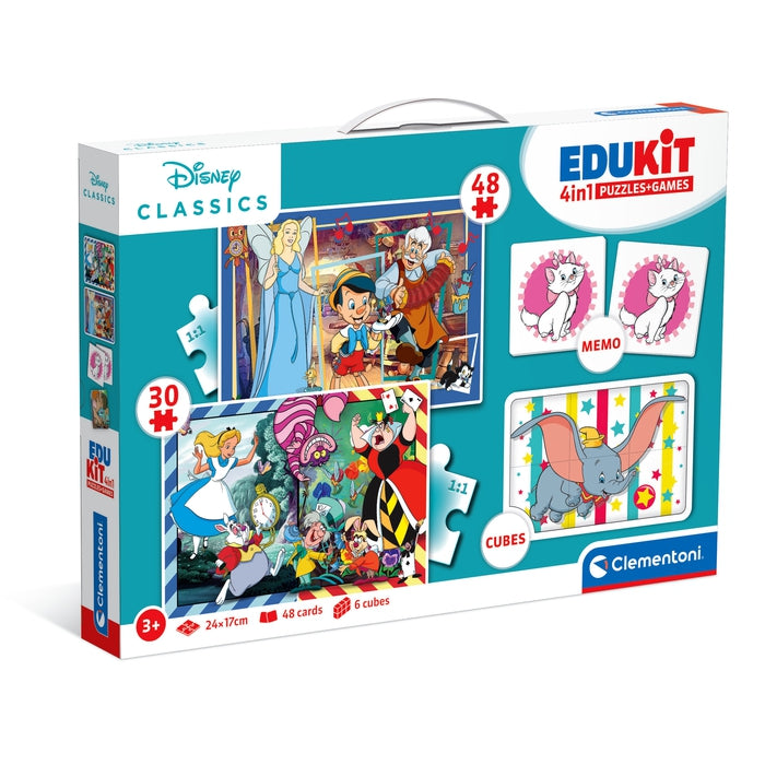 clementoni-disney-classics-spidey-coffret-ducatif-puzzles-30-et-48-pi-ces-m-mo-c image 1
