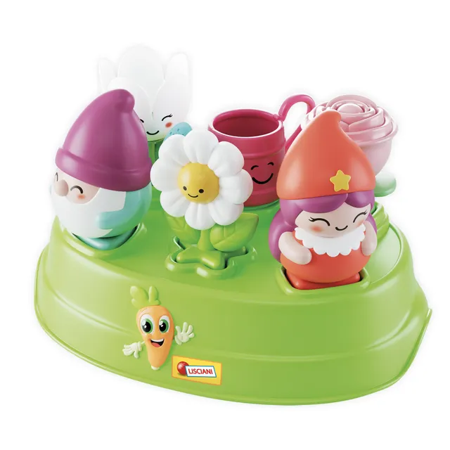 lisciani-carotina-happy-logic-gnomes-and-flowers-jeu-d-encastrements image 1