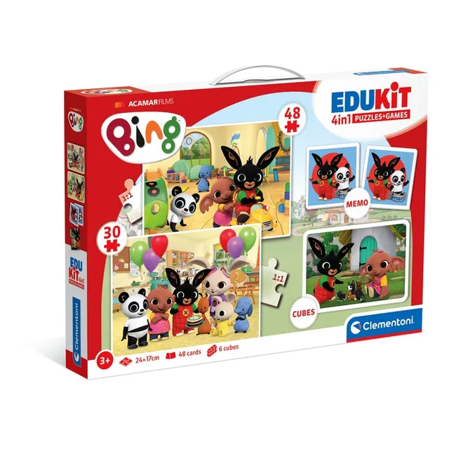 clementoni-bing-coffret-ducatif-puzzle-30-48-m-mo-6-cubes image 1