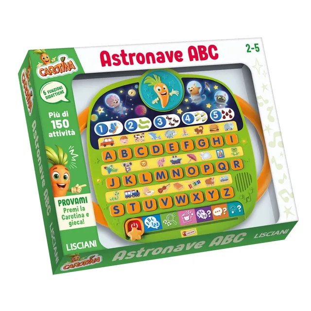 lisciani-carotina-astronave-abc-base-parlante-alphabet image 1