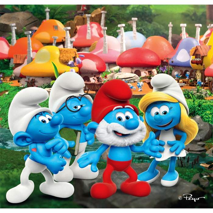 clementoni-les-schtroumpfs-3x48-pi-ces-puzzles-enfants image 2