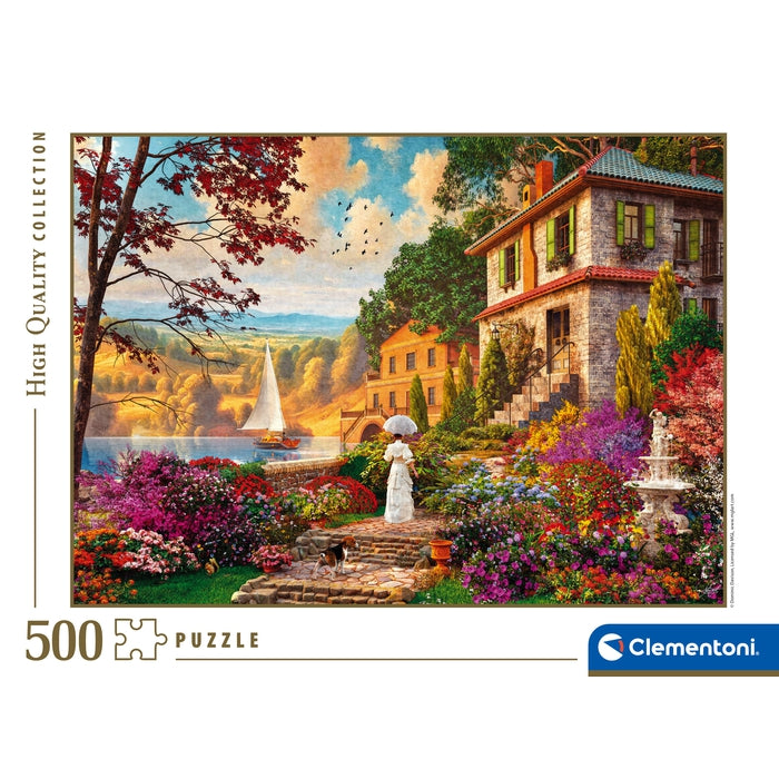 clementoni-victorian-promenade-puzzle-adultes-500-pi-ces-illustration image 4