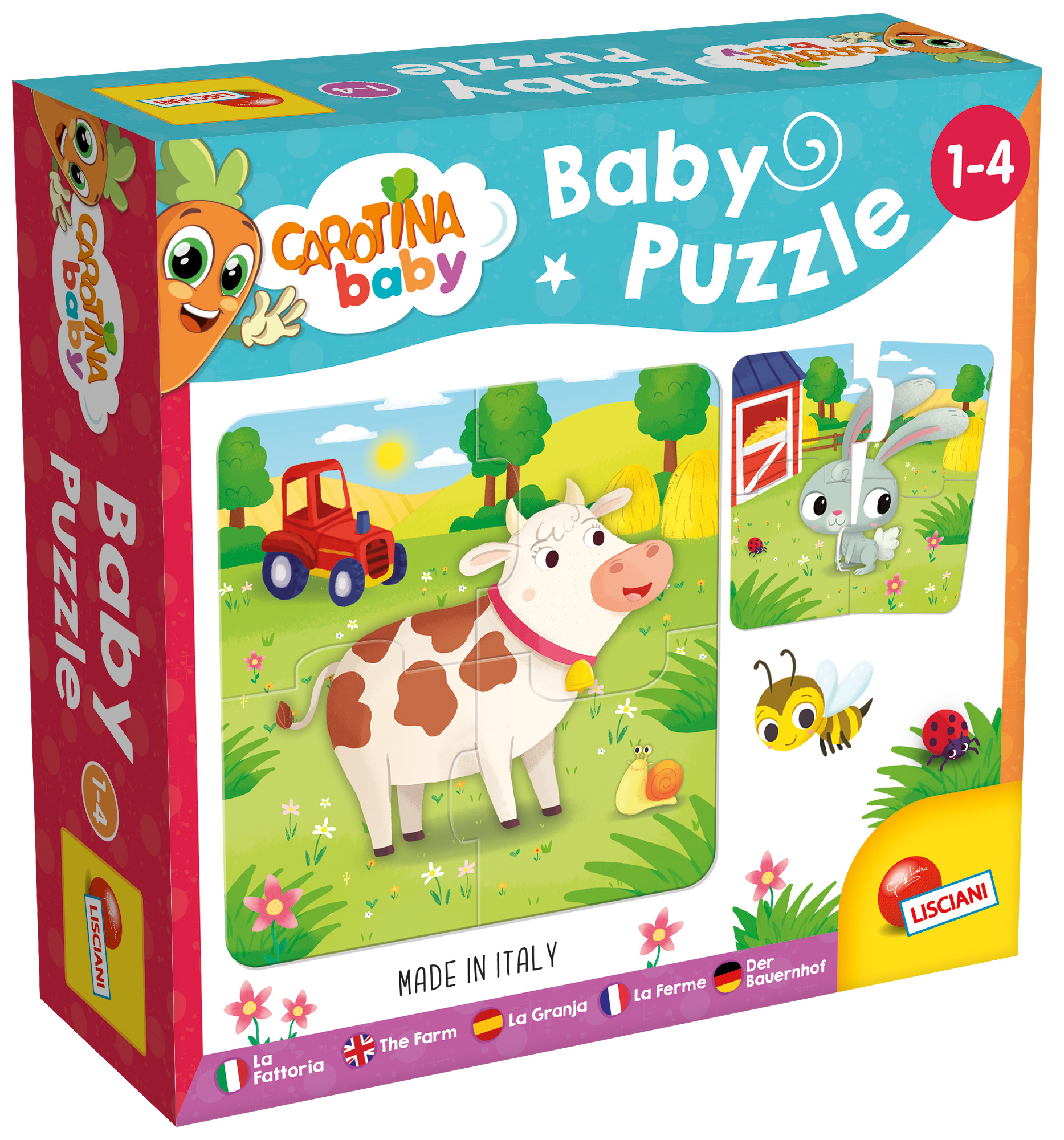 lisciani-carotina-baby-puzzle-la-fattoria-puzzles-ferme image 1