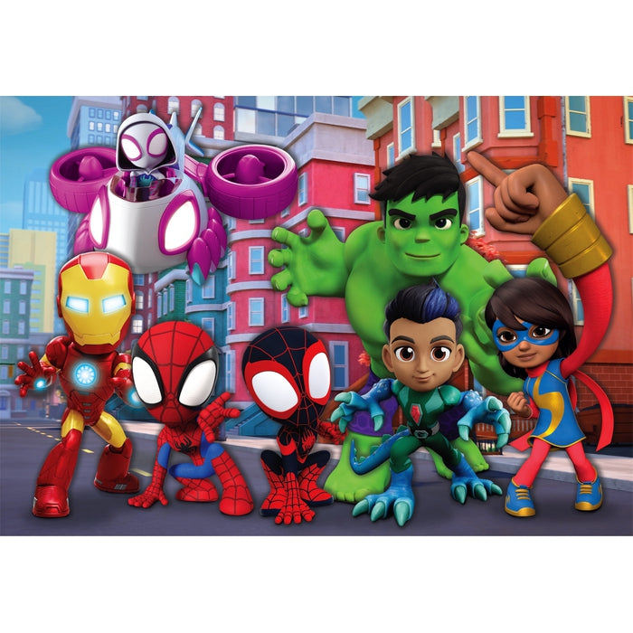 clementoni-spidey-and-his-amazing-friends-puzzle-24-pi-ces-maxi image 2