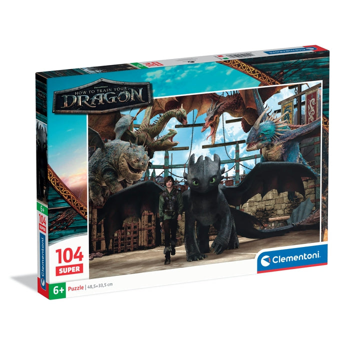 clementoni-how-to-train-your-dragon-puzzle-104-pi-ces-enfant image 1