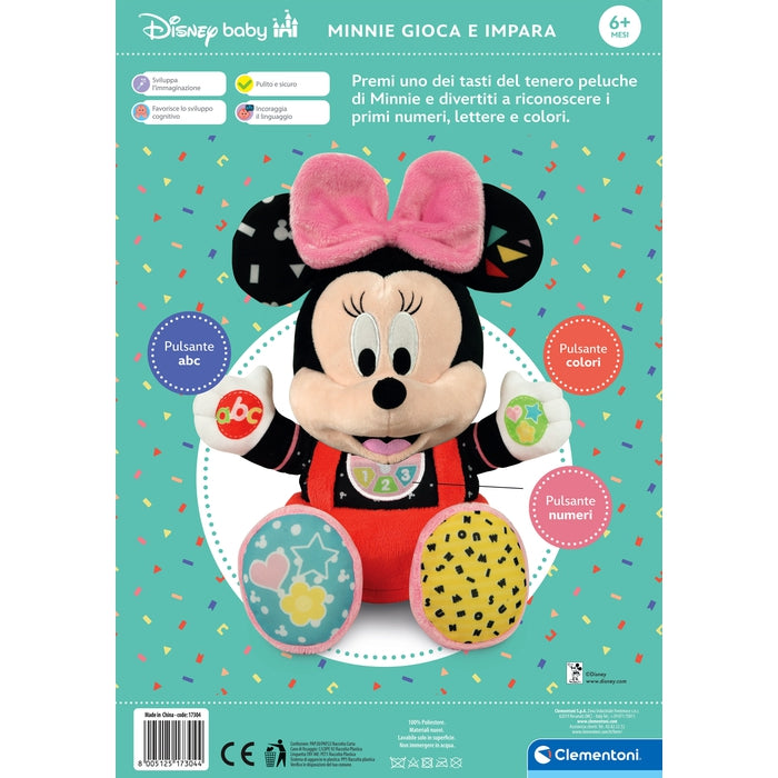 clementoni-disney-baby-minnie-gioca-e-impara-peluche-interactive-musicale image 5