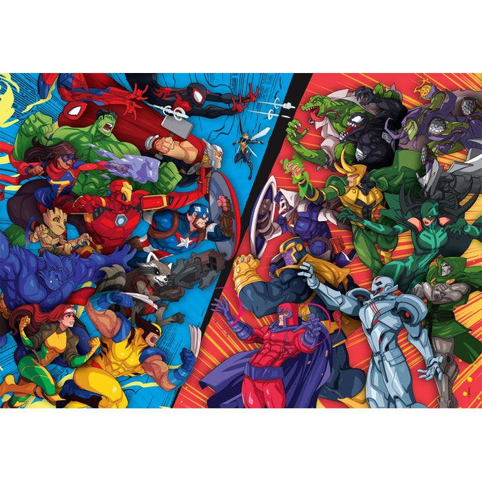 clementoni-marvel-heroes-vs-villains-puzzle-104-pi-ces image 2