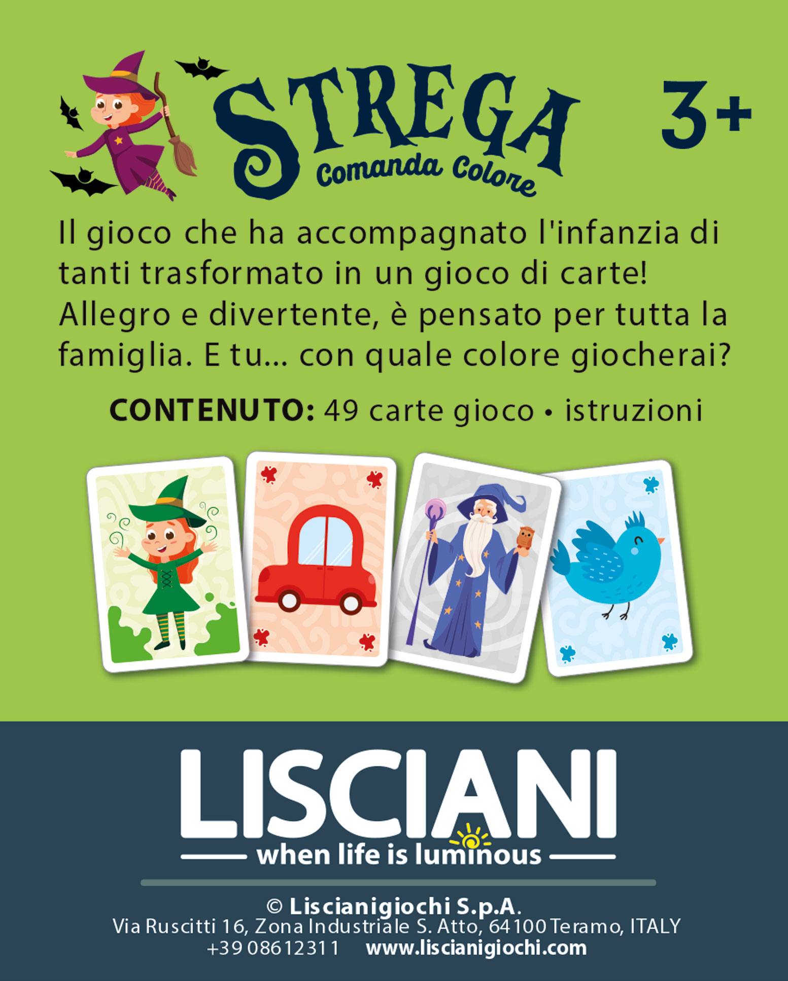 lisciani-ludoteca-le-carte-dei-bambini-strega-comanda-colore-jeu-de-cartes image 4