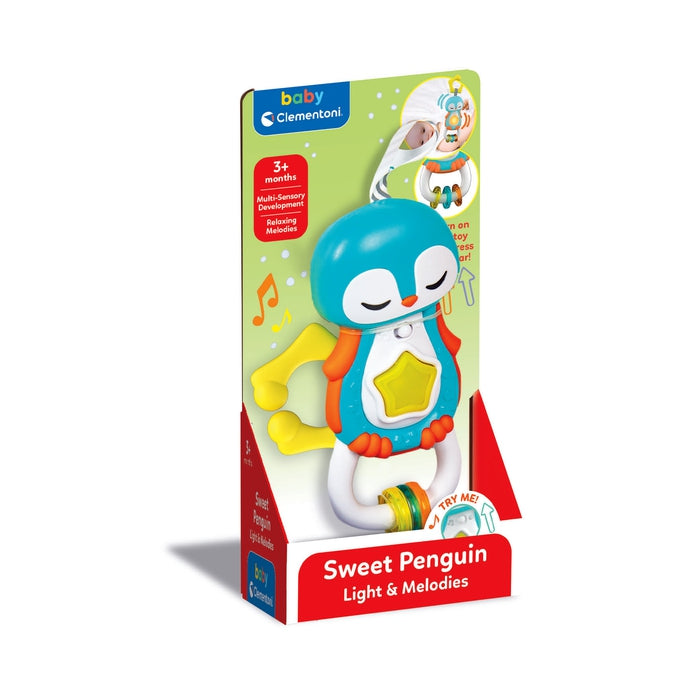 clementoni-baby-sweet-penguin-light-melodies-hochet-lumineux-musical image 2