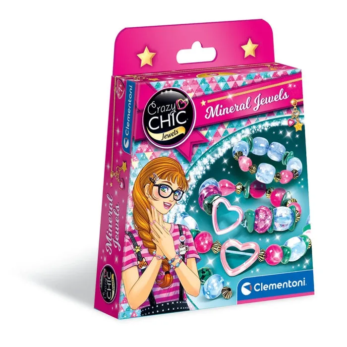 clementoni-crazy-chic-en-joy-mineral-jewels-kit-bracelets image 1