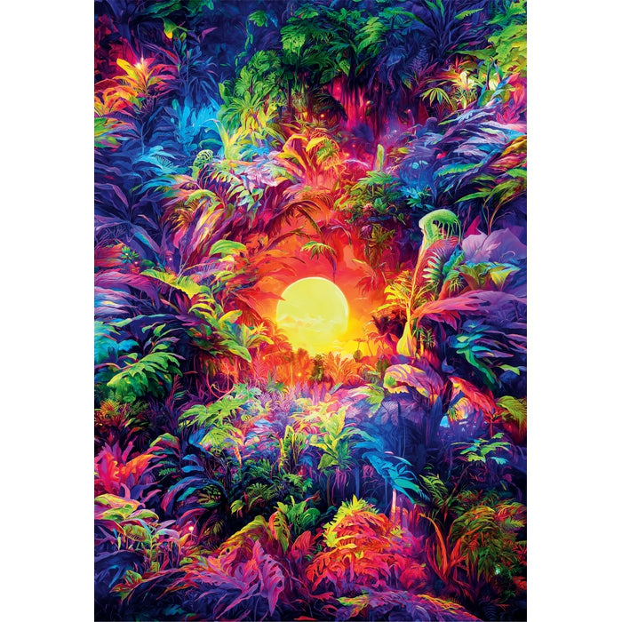 clementoni-psychedelic-jungle-sunrise-puzzle-500-pi-ces-49-x-36-cm image 2