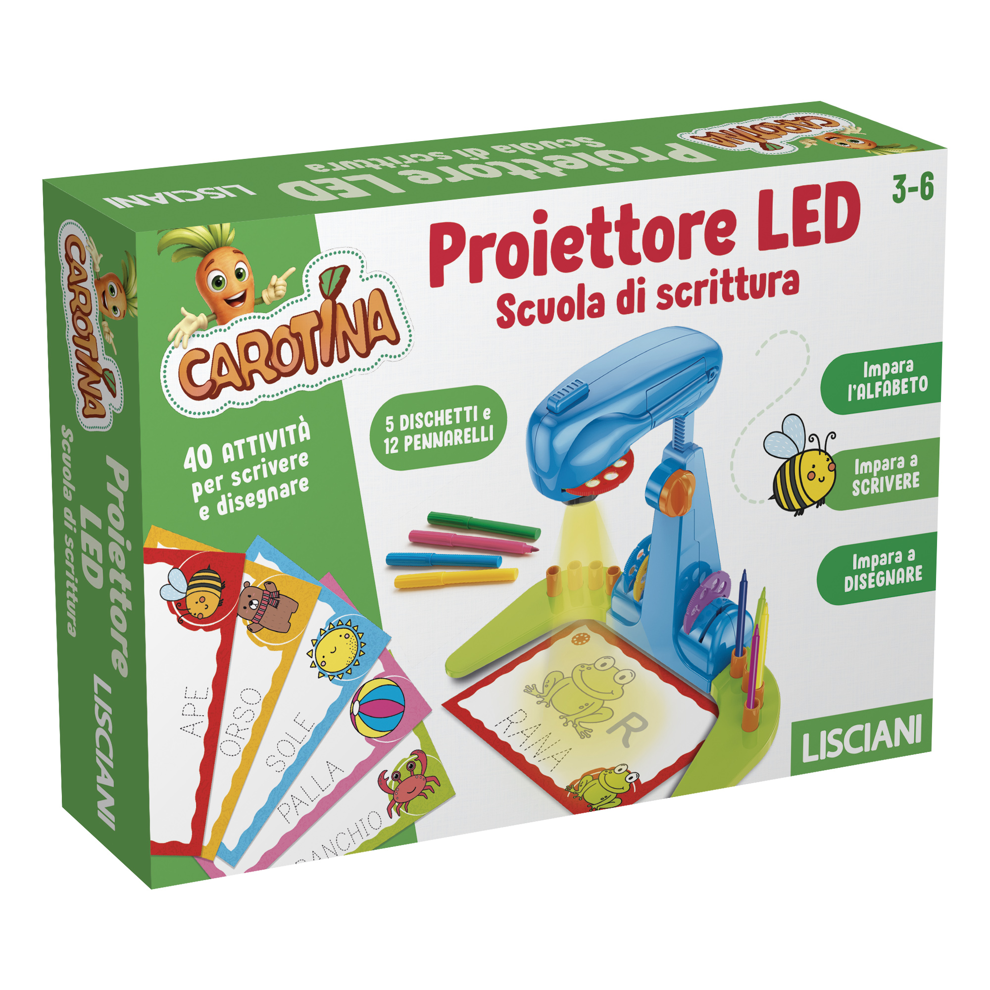lisciani-carotina-projecteur-led-cole-d-criture image 1