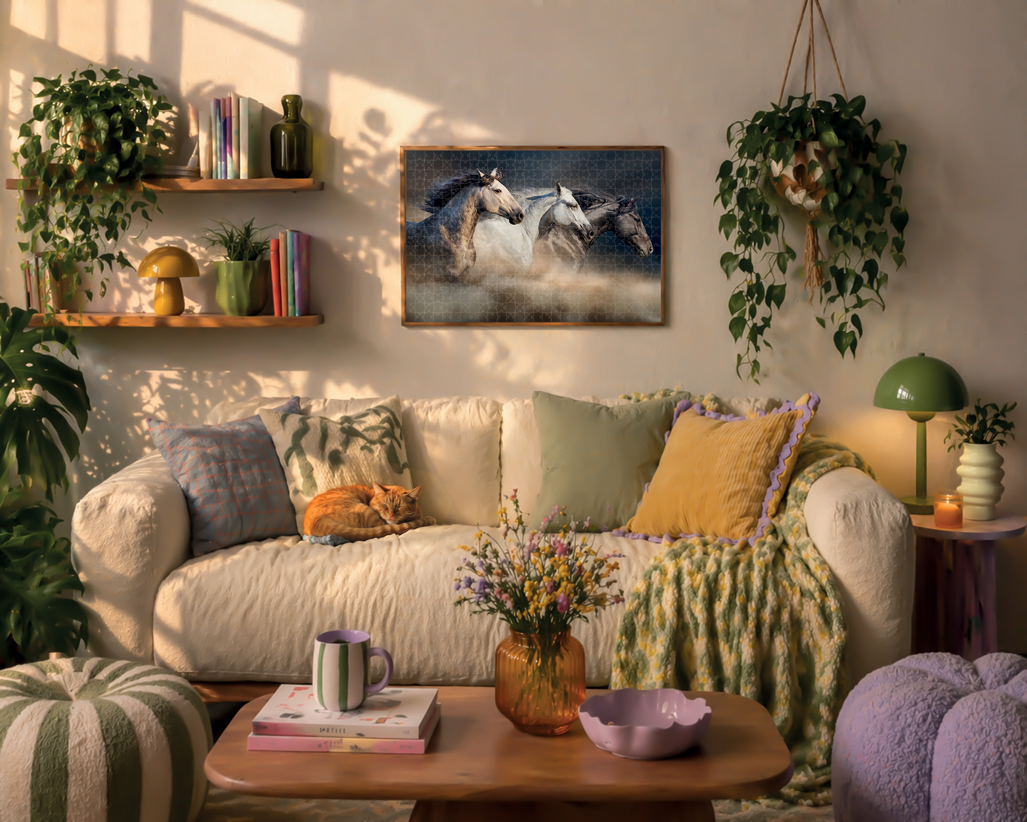 lisciani-puzzle-poster-horses-1000-pi-ces image 5