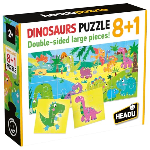 headu-puzzle-8-1-dinosaures-grandes-pi-ces-double-face-2-5-ans image 4