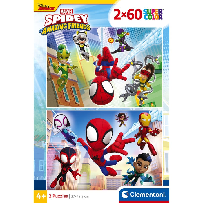 clementoni-spidey-and-his-amazing-friends-puzzle-60-pi-ces image 5