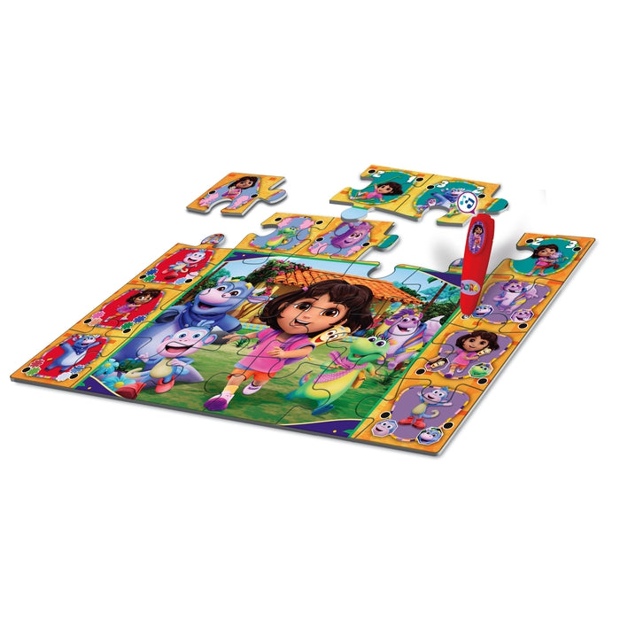 clementoni-sapientino-puzzle-interactif-dora-l-exploratrice-24-pi-ces image 2