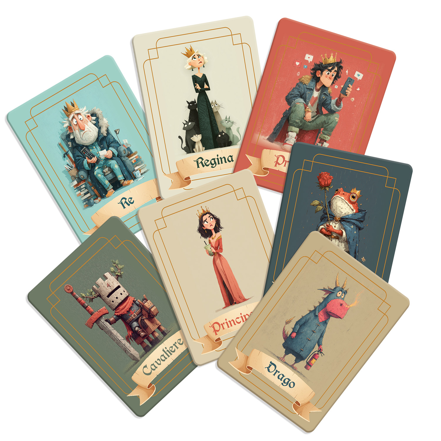 lisciani-ludoteca-card-game-trono-di-bugie-jeu-de-bluff image 2
