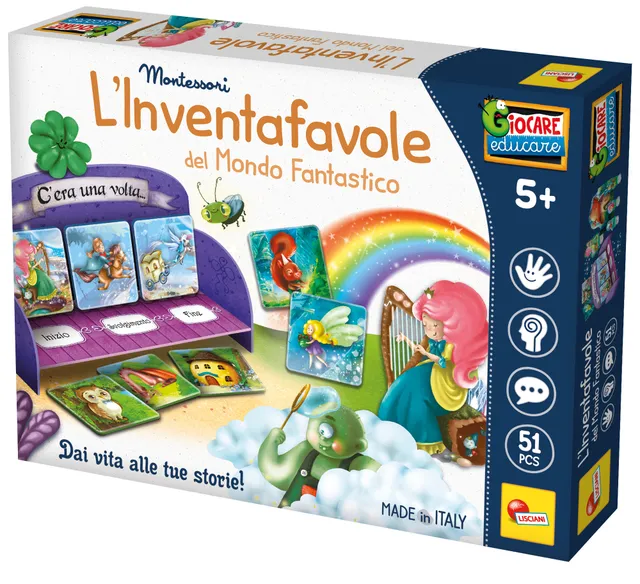 lisciani-montessori-l-inventafavole-du-monde-fantastique-jeu-de-r-cits image 1