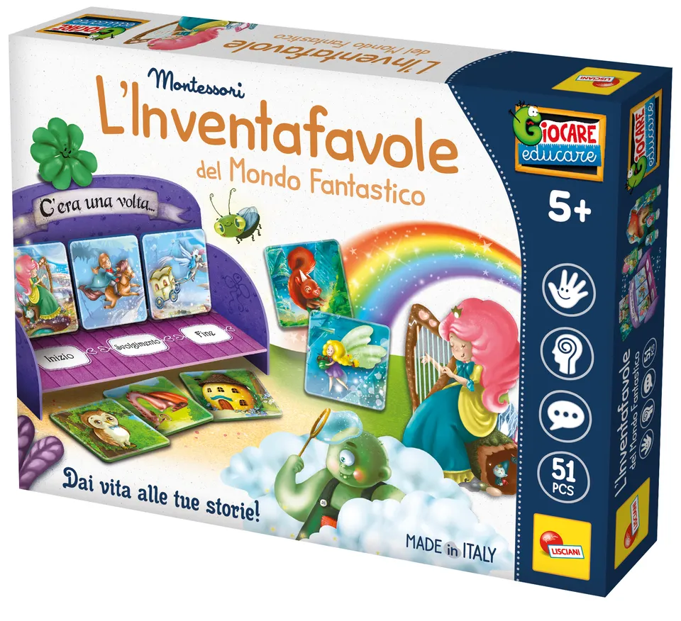 lisciani-montessori-l-inventafavole-du-monde-fantastique-jeu-de-r-cits image 1