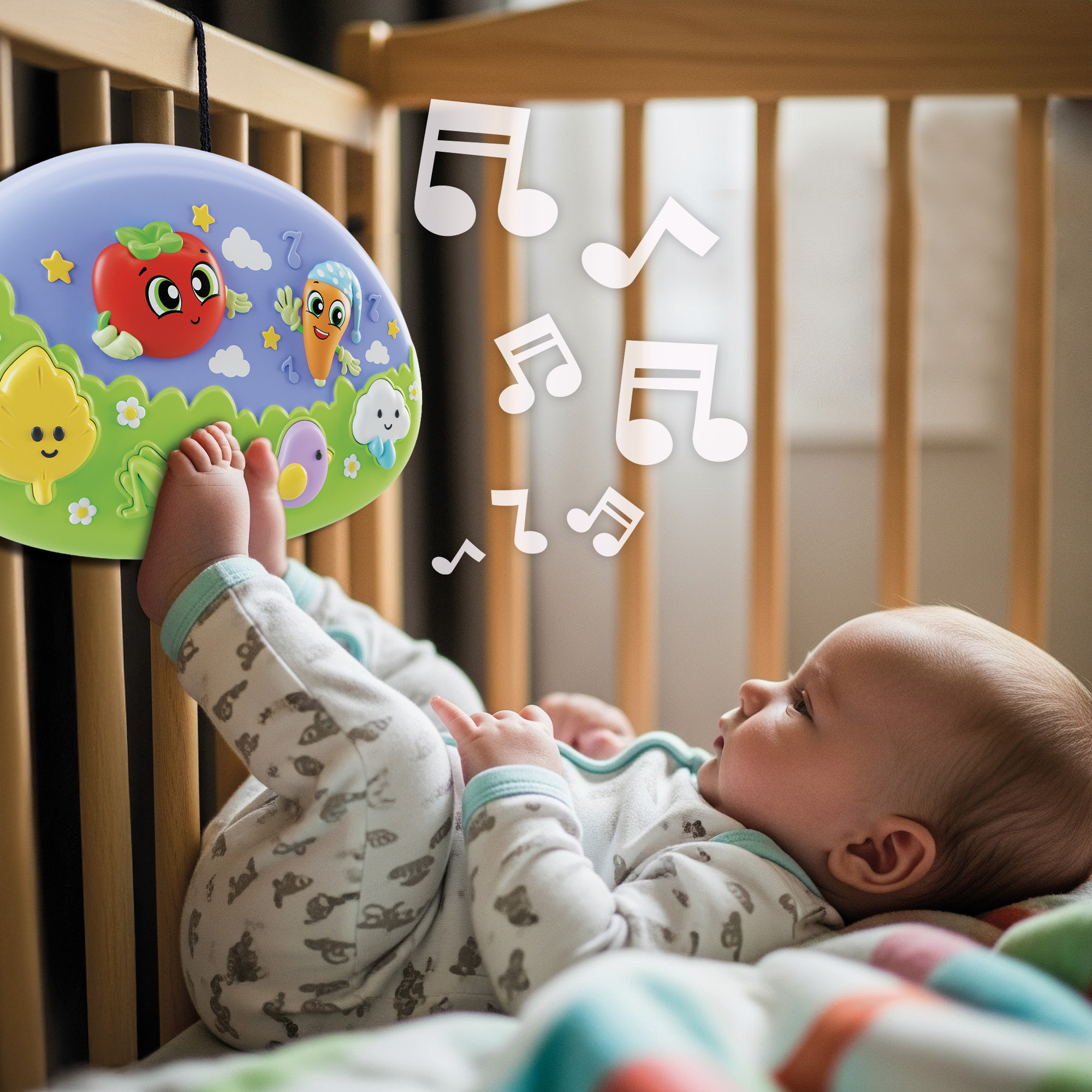 lisciani-carotina-baby-sweet-dreams-veilleuse-musicale-sons-nature image 4