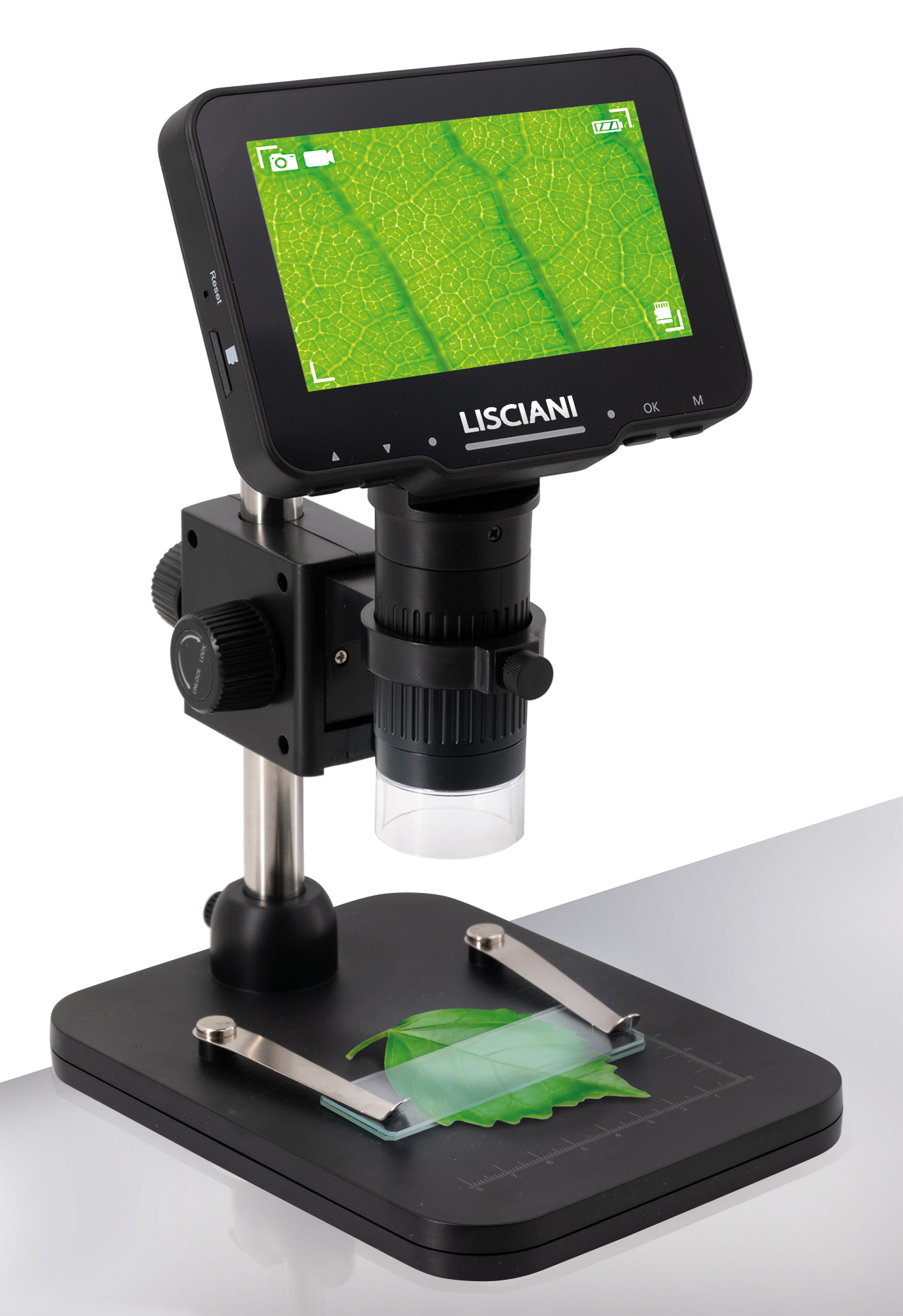 lisciani-i-m-a-genius-hi-tech-explorer-microscope-num-rique-1000x-avec-micro-sd- image 1