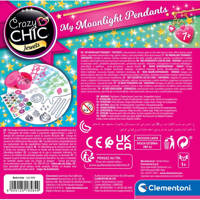 clementoni-crazy-chic-my-moonlight-pendants-kit-bijoux-phosphorescents image 6