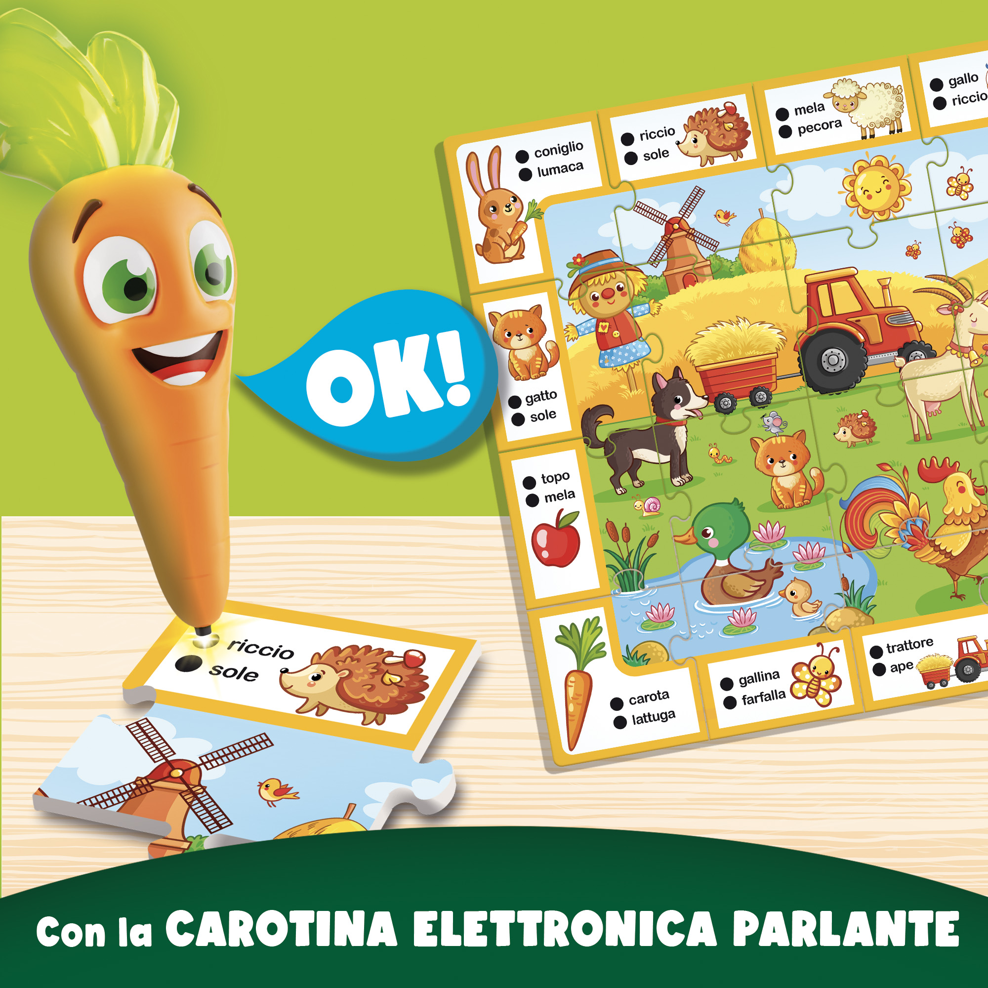 lisciani-carotina-penna-parlante-gli-utilissimi-jeux-de-la-ferme-ducatifs image 3