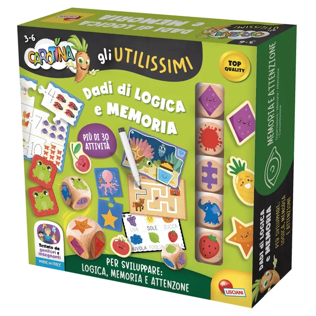 lisciani-carotina-les-d-s-ducatifs-logique-et-m-moire-jeu-pr-scolaire image 1