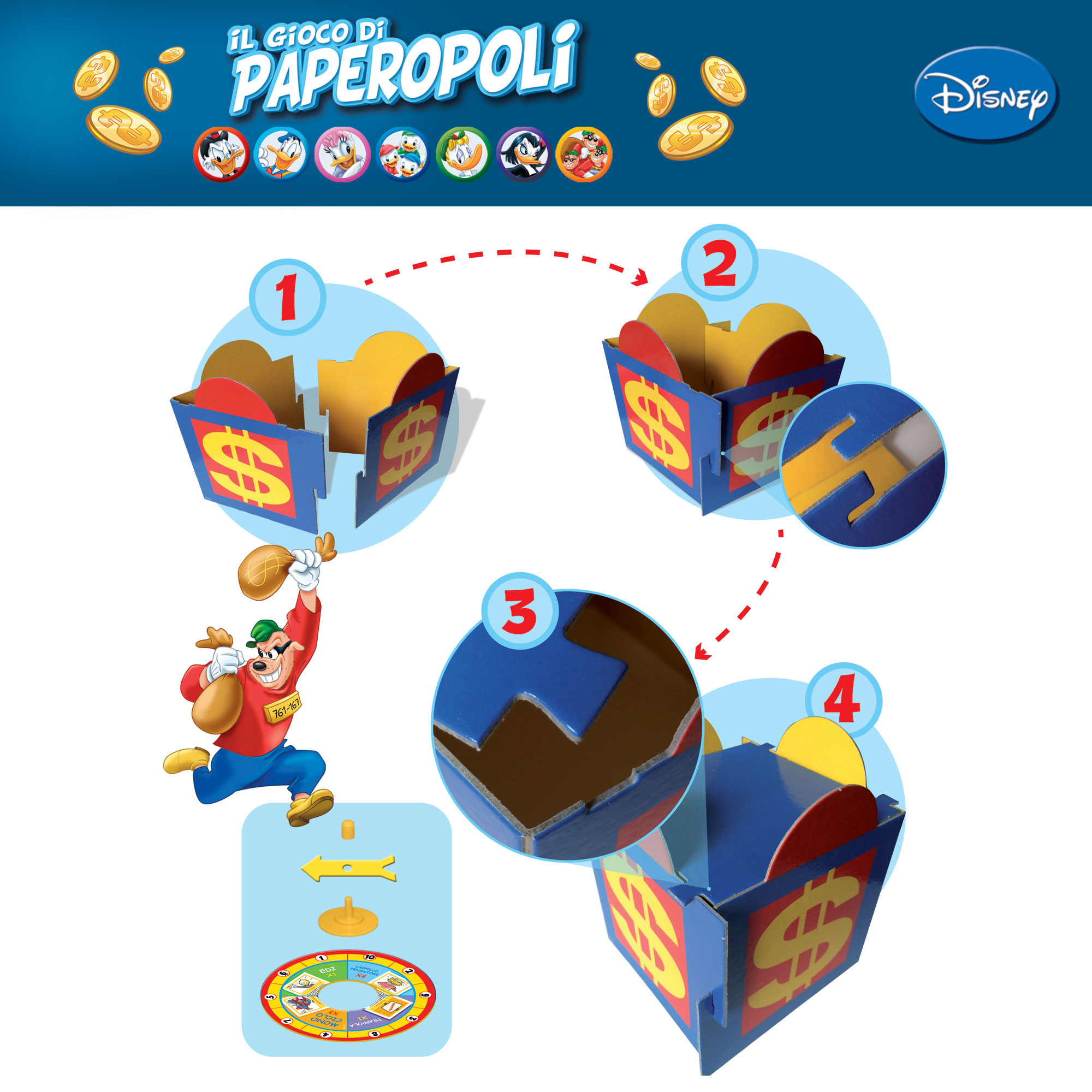 lisciani-disney-il-gioco-di-paperopoli-jeu-de-soci-t-donaldville image 4