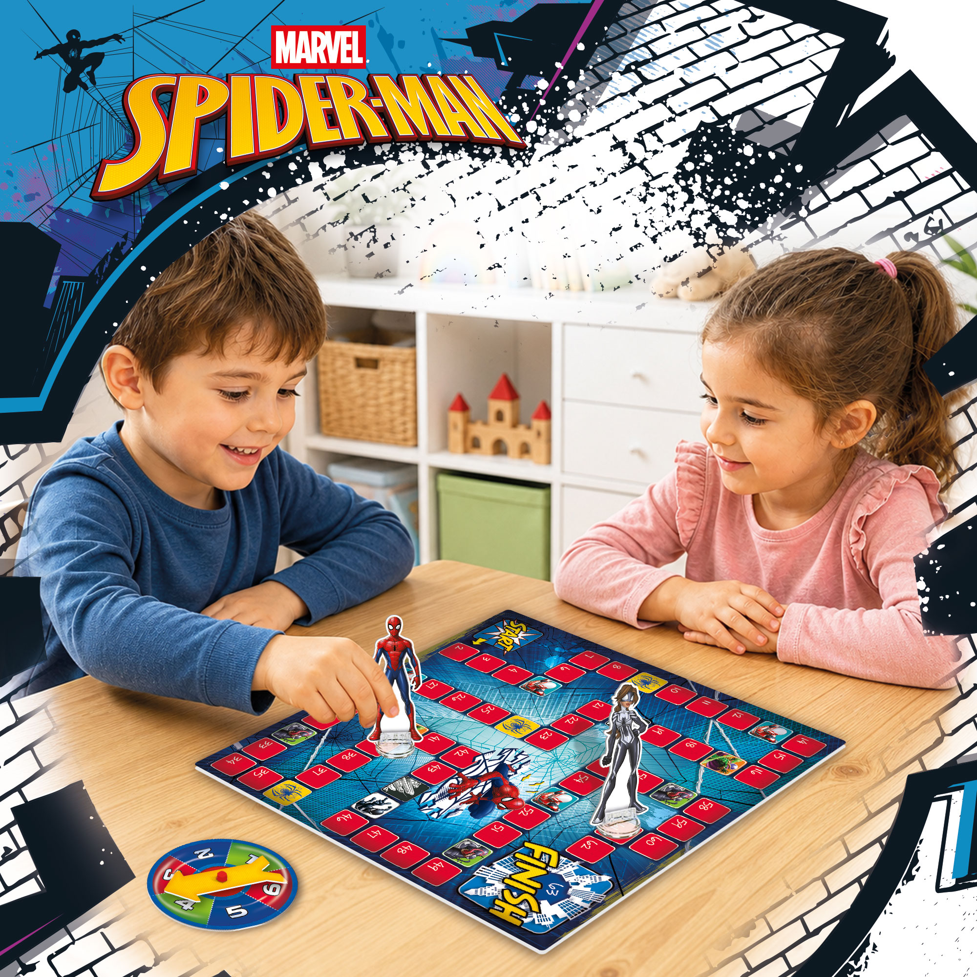 lisciani-spider-man-super-game-jeu-de-l-oie image 4