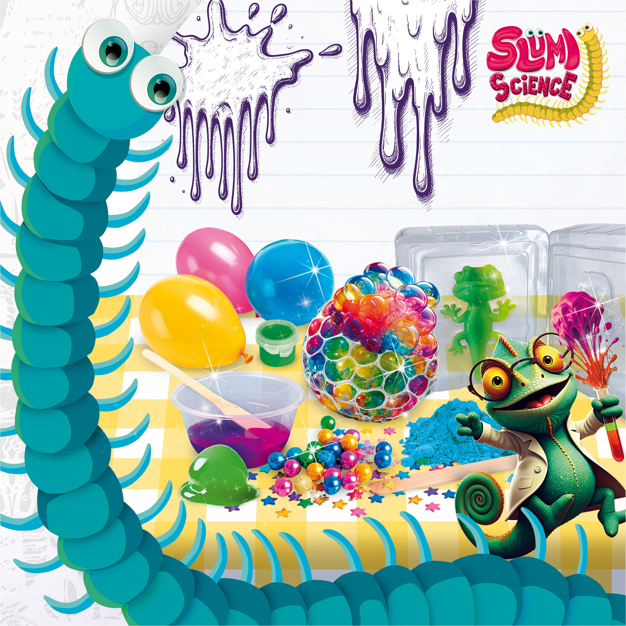 lisciani-slumi-science-squish-science-kit-squish-toys-diy image 2