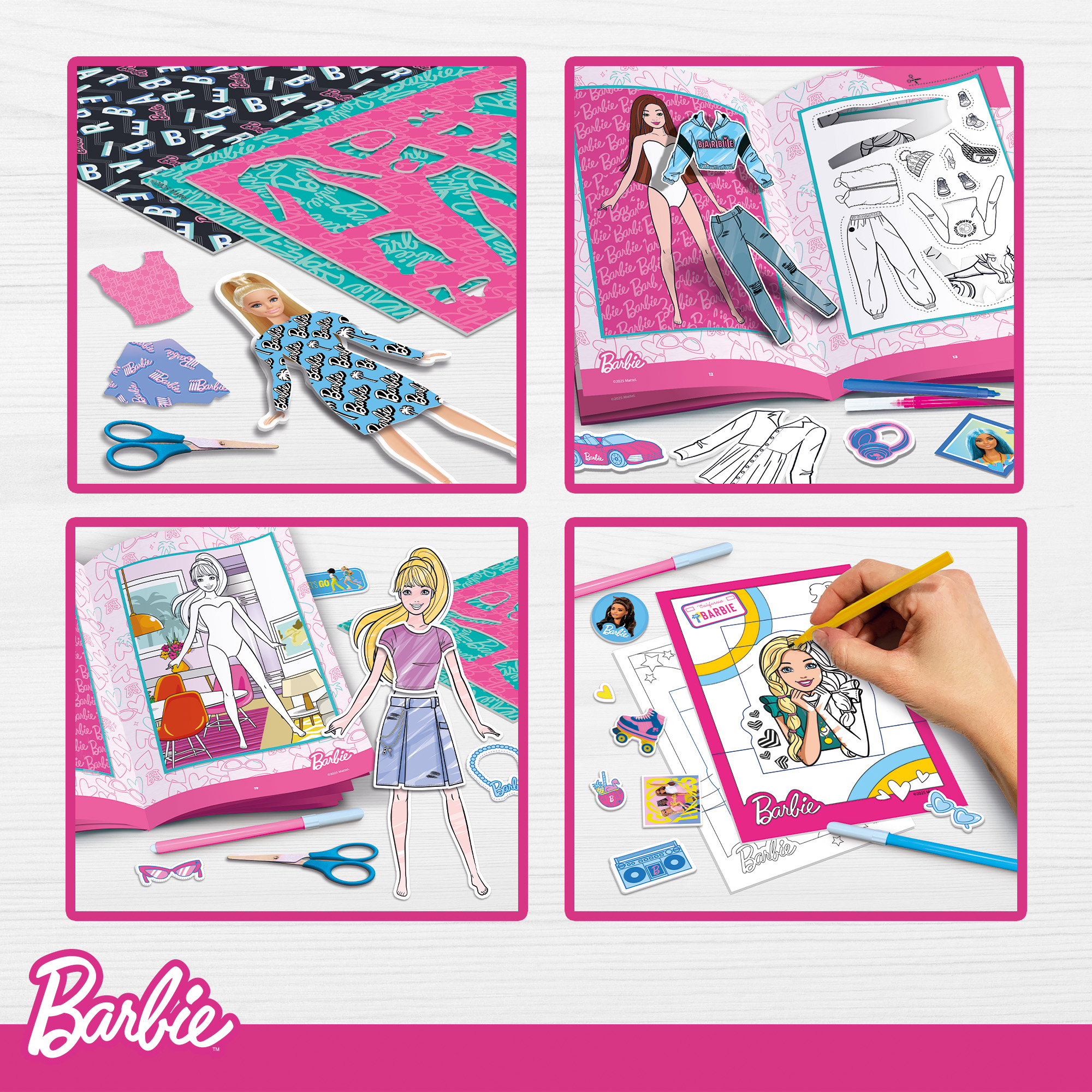 lisciani-barbie-fashion-colouring-sac-dos-colorier image 3