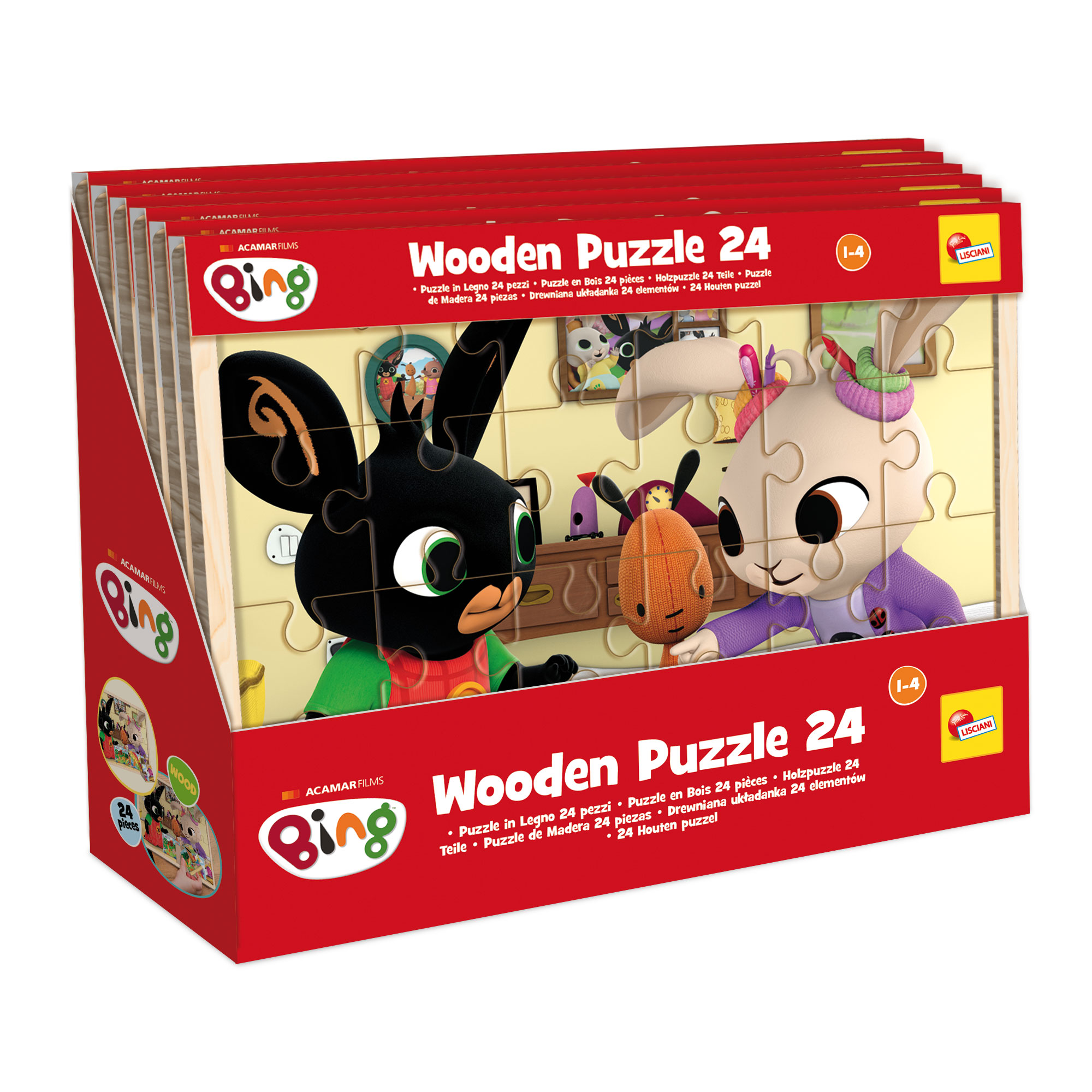 lisciani-bing-wooden-puzzle-24-puzzle-bois-enfant image 4
