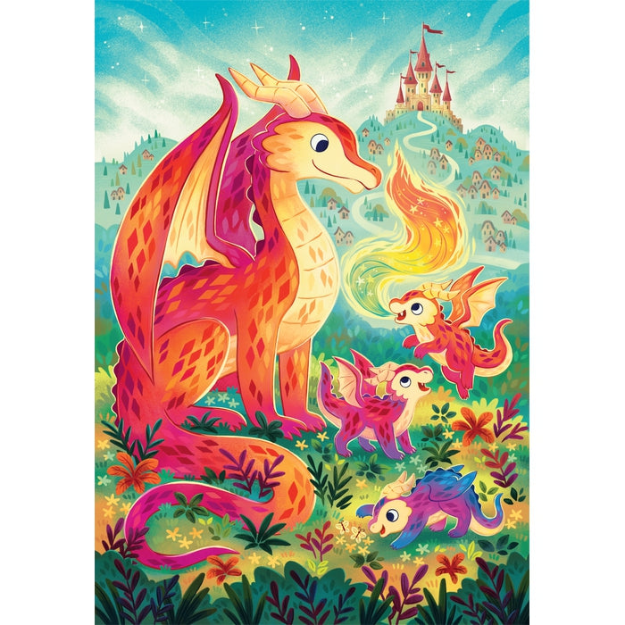 clementoni-a-dragon-family-puzzle-60-pi-ces image 2