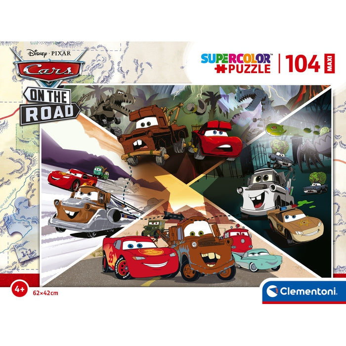 clementoni-disney-cars-on-the-road-puzzle-104-pi-ces-4-6-ans image 4