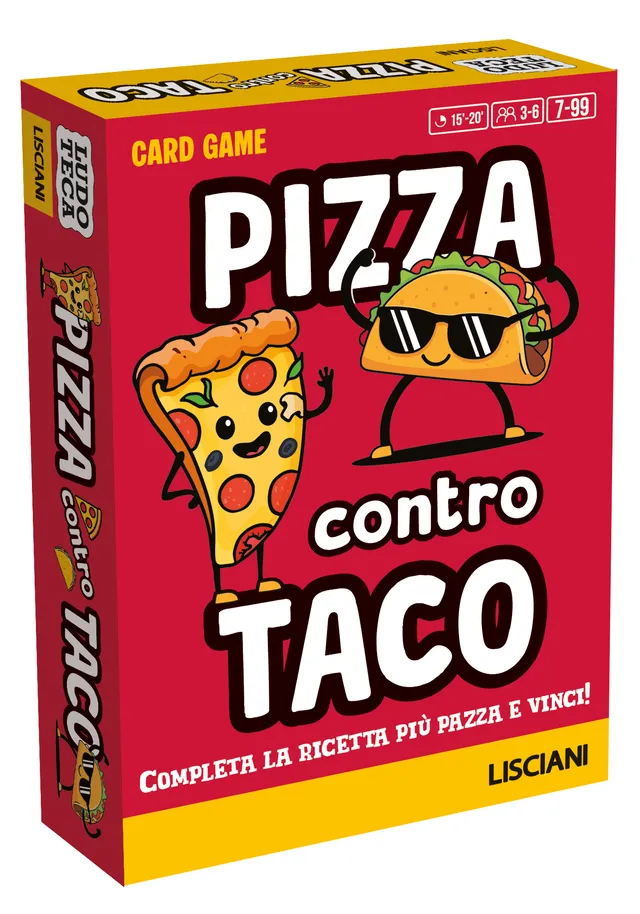 lisciani-ludoteca-pizza-vs-taco-jeu-de-cartes image 1