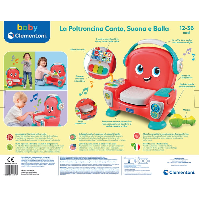 baby-clementoni-fauteuil-musical-canta-suona-e-balla image 6