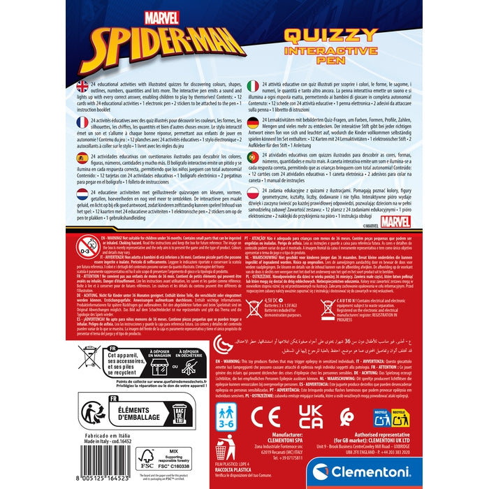 clementoni-sapientino-quizzy-spider-man-jeu-ducatif-lectronique image 5