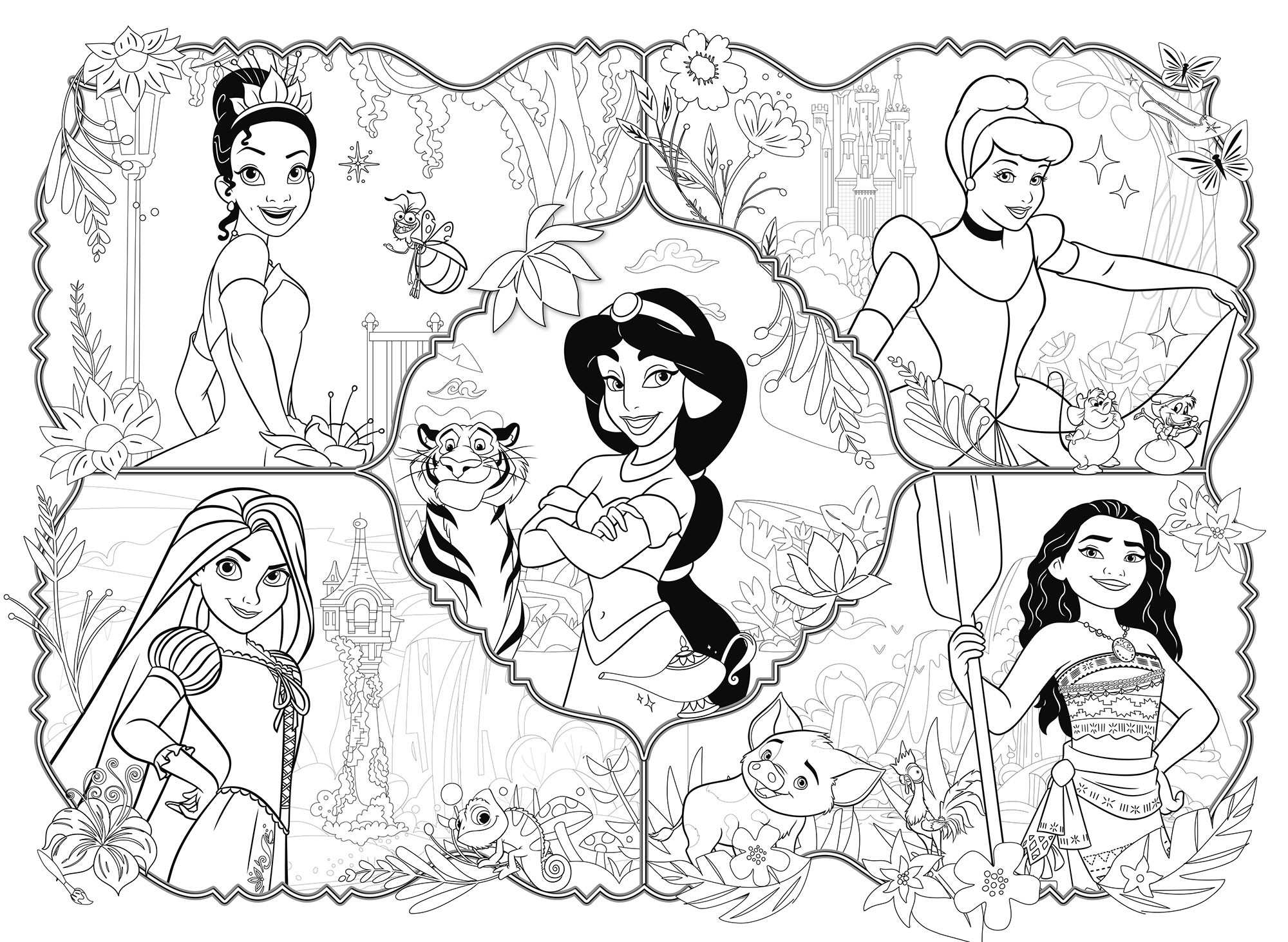 lisciani-disney-eco-puzzle-mini-double-face-24-princess image 3