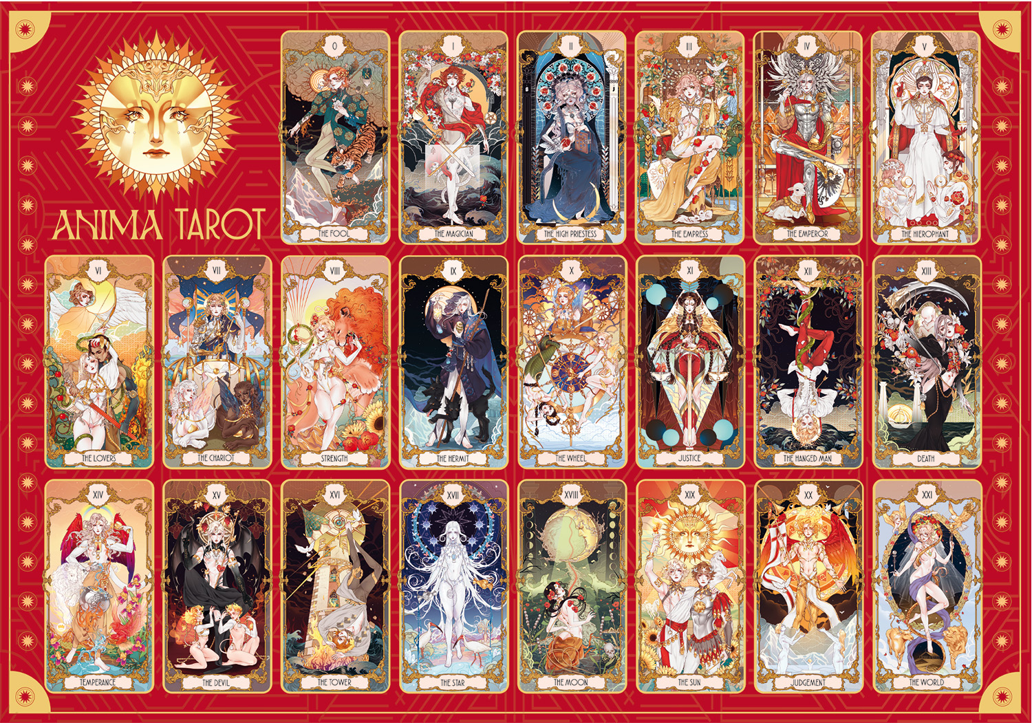 lisciani-puzzle-tarot-japanese-coffret-cadeau image 2