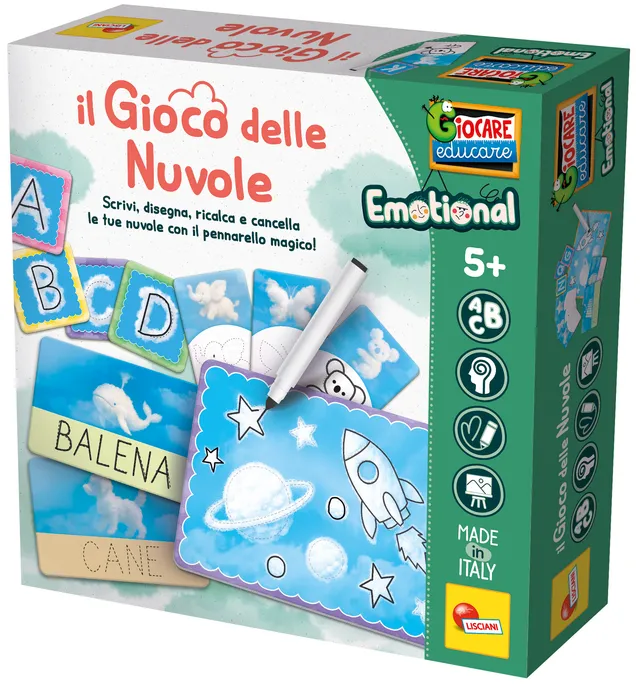 lisciani-giocare-educare-emotional-il-gioco-delle-nuvole-kit-ducatif-lecture-et- image 1