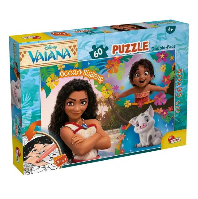 lisciani-disney-puzzle-df-plus-60-vaiana-2-oc-ania image 1