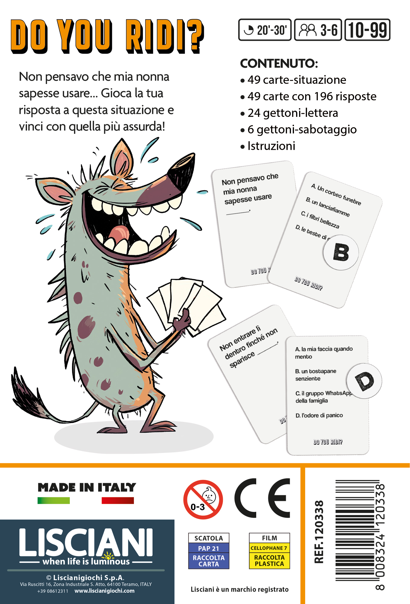 lisciani-ludoteca-do-you-ridi-jeu-de-cartes-humoristique image 5