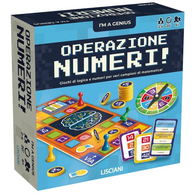 lisciani-i-m-a-genius-operazione-numeri-jeu-ducatif-arithm-tique image 1