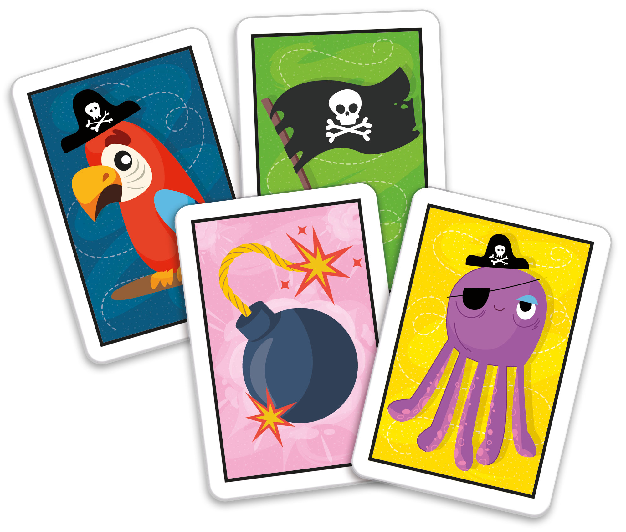lisciani-ludoteca-le-carte-dei-bambini-boom-jeu-de-cartes-pirates image 2