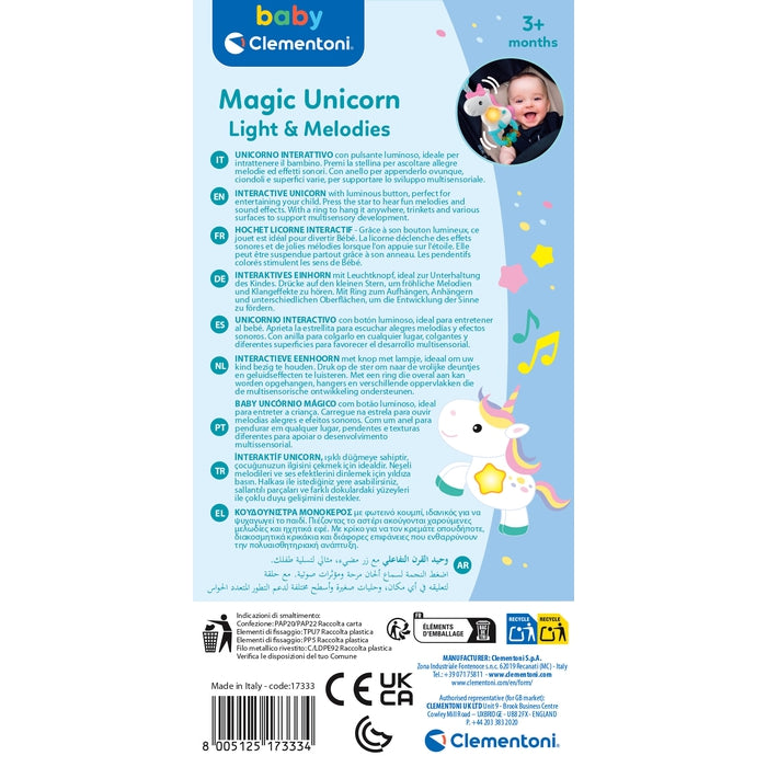 clementoni-baby-magic-unicorn-light-melodies-hochet-lumineux-b-b image 5
