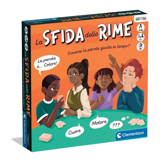 clementoni-la-sfida-delle-rime-jeu-de-soci-t-party-rimes-7-9-ans image 1
