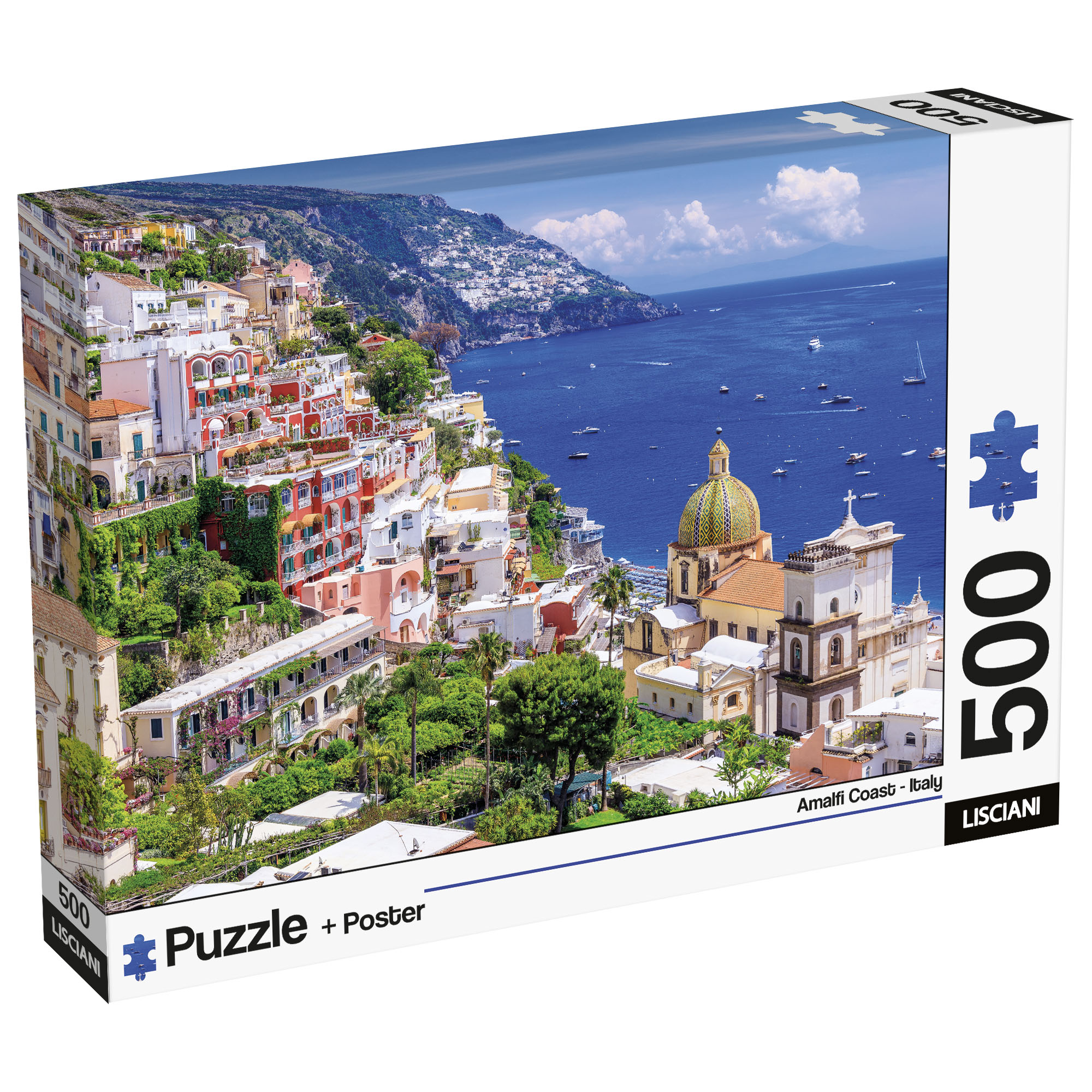 lisciani-puzzle-poster-c-te-amalfitaine-500-pi-ces image 1
